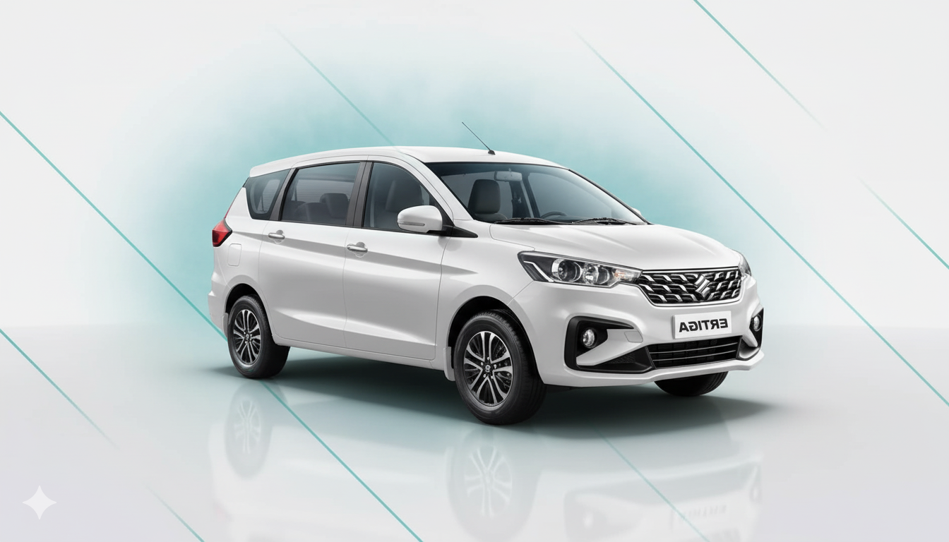 Maruti Ertiga MPV – 7 seater family car rental in Hubli