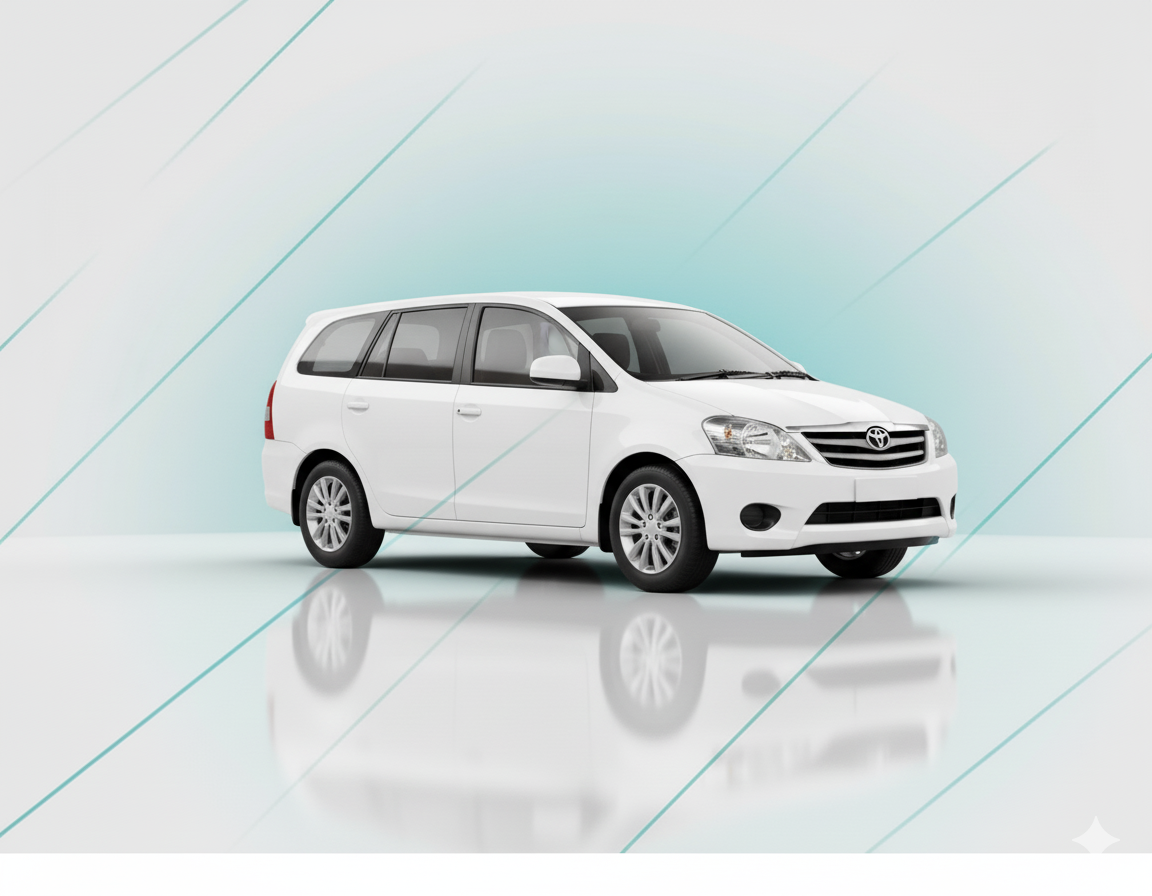 Toyota Innova SUV – premium cab hire for outstation trips from Hubli